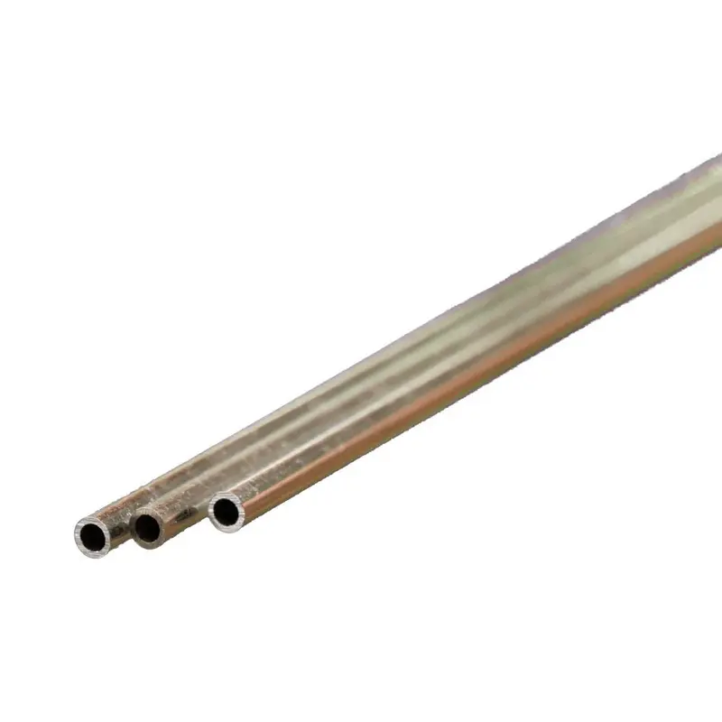 K & S Metals - Round Aluminum Tube: 1/8" Od X 0.014" Wall X 12" Long 1