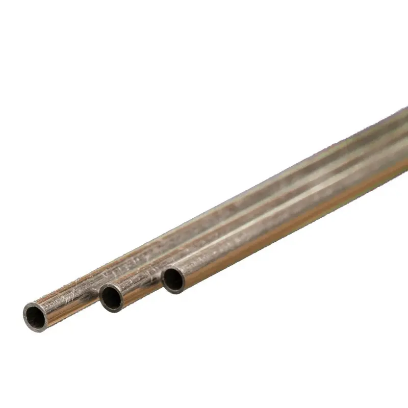 K & S Metals - Round Aluminum Tube: 3/32" Od X 0.014" Wall X 12" Long 1