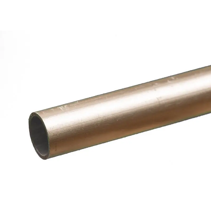 K & S Metals - Round Aluminum Tube: 7/16" Od X 0.035" Wall X 12" Long 1