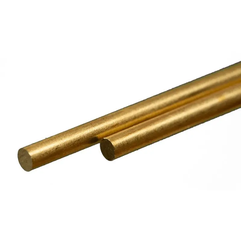 K & S Metals - Round Brass Rod: 0.114" Od X 12" Long 1