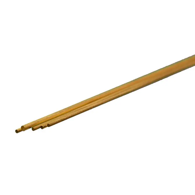 K & S Metals - Round Brass Rod: 1.5Mm Od X 300Mm Long 1