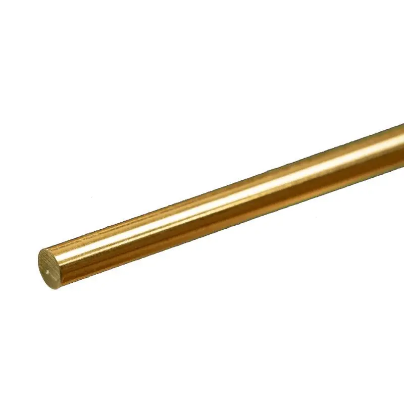 K & S Metals - Round Brass Rod: 5/32" Od X 12" Long 1