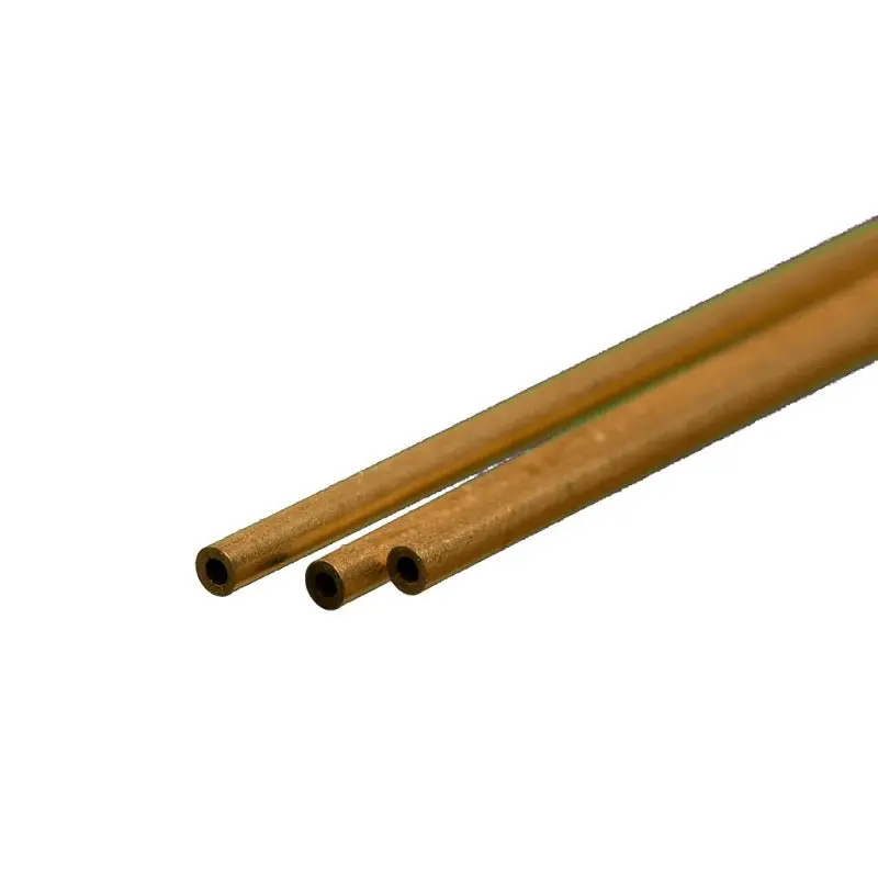 K & S Metals - Round Brass Tube: 1/16" Od X 0.014" Wall X 12" Long 1