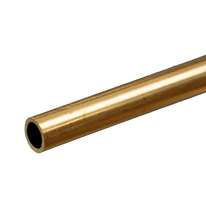 K & S Metals - Round Brass Tube: 1/4" Od X 0.029" Wall X 12" Long 1