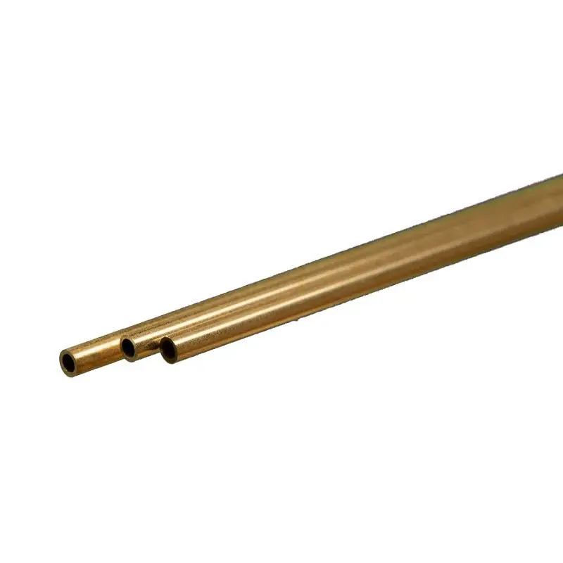 K & S Metals - Round Brass Tube: 3/32" Od X 0.014" Wall X 12" Long 1