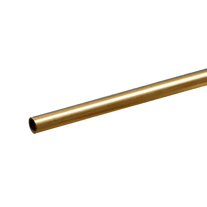 K & S Metals - Round Brass Tube: 5/32" Od X 0.014" Wall X 12" Long 1