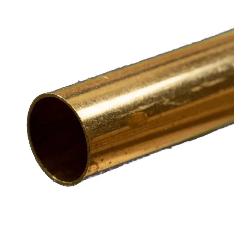 K & S Metals - Round Brass Tube: 7/16" Od X 0.014" Wall X 12" Long 1