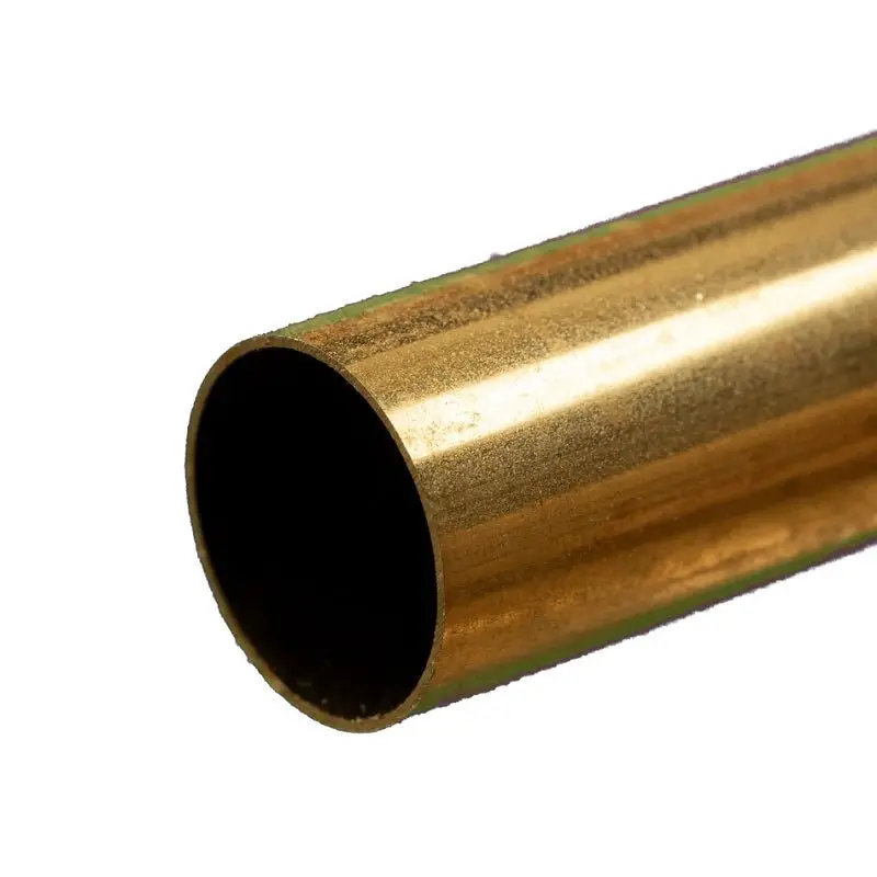 K & S Metals - Round Brass Tube: 9/16" Od X 0.014" Wall X 12" Long 1
