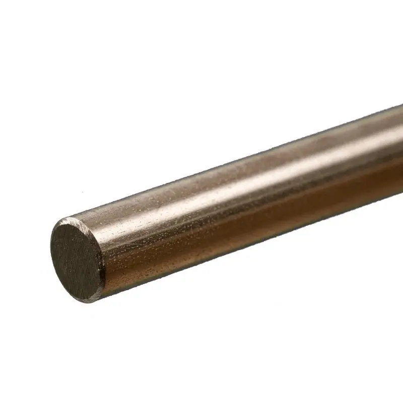 K & S Metals - Round Stainless Steel Rod: 3/8" Od X 12" Long 1
