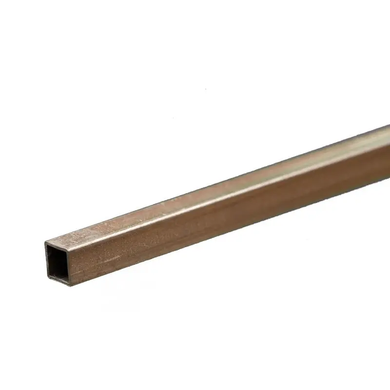 K & S Metals - Square Aluminum Tube: 3/16" Od X 0.014" Wall X 12" Long 1