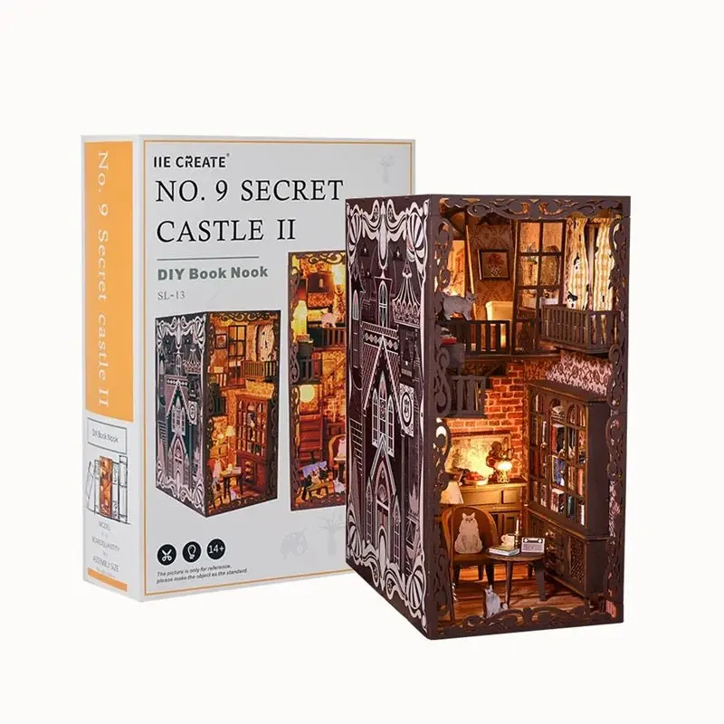 Know Me - No.9 Secret Castle Ii Book Nook 1