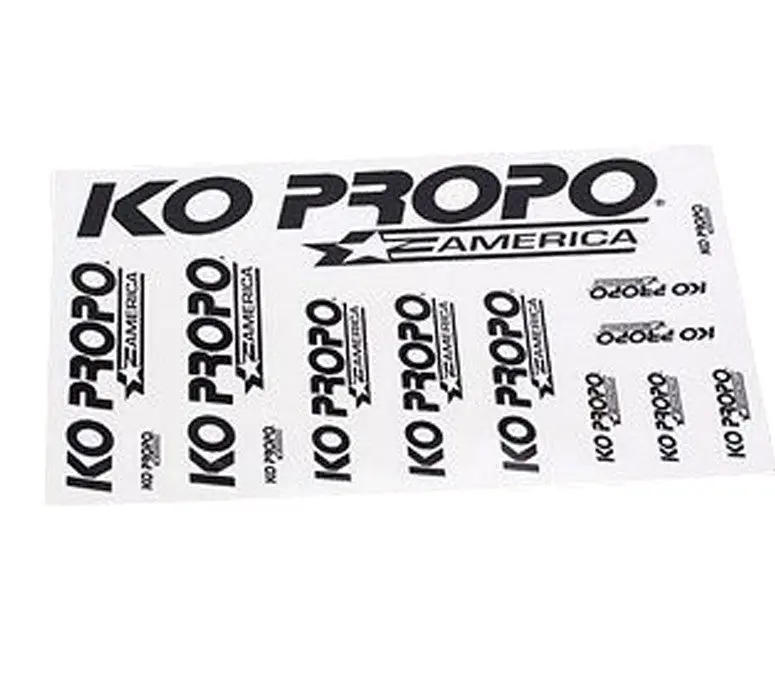 Ko Propo - America Black Decal 1