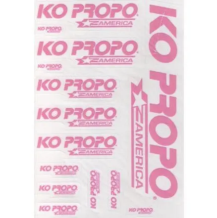 Ko Propo - America Pink Decal 1