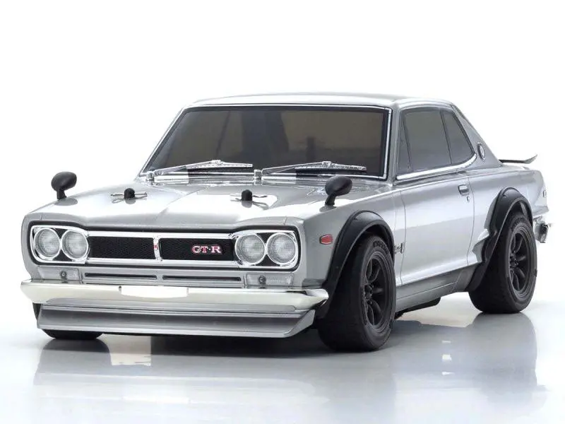 Kyosho - 1/10 Ep 4Wd Fazer Mk2 Fz02 Nissan Skyline 2000Gt-R (Kpgc10), Readyset, Tuned Version, Silver 1
