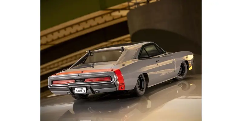 Kyosho - 1/10 Ep 4Wd Rtr Fazer Mk2 1970 Dodge Charger Super Charged Ve Gray 2