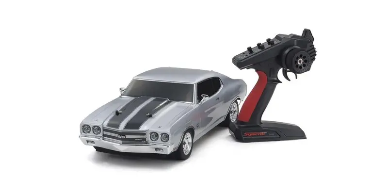 Kyosho - 1/10 Ep Fazer Mk2 1970 Chevy Chevelle Ss 454 Ls6, Cortez Silver - Rtr 1