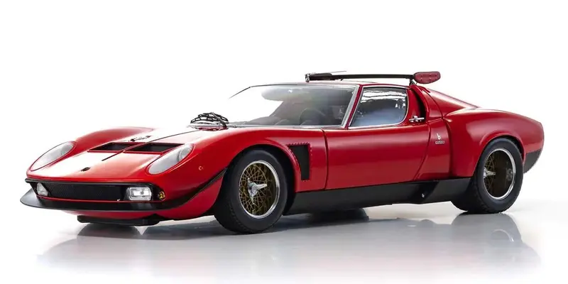 Kyosho - 1/12 Scale Lamborghini Miura Svr Model Diecast Car 1