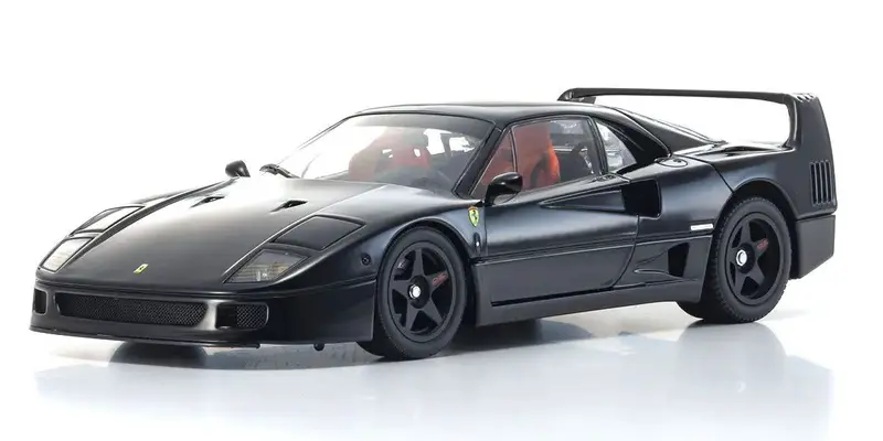 Kyosho - 1/18 Ferrari F40 Diecast Model, Black 1