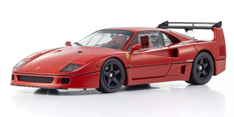 Kyosho - 1/18 Ferrari F40 Light Weight Lm Wing(Red) Diecast Model 1