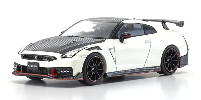 Kyosho - 1/43 Nissan Gt-R Nismo 2024 White, Model 1
