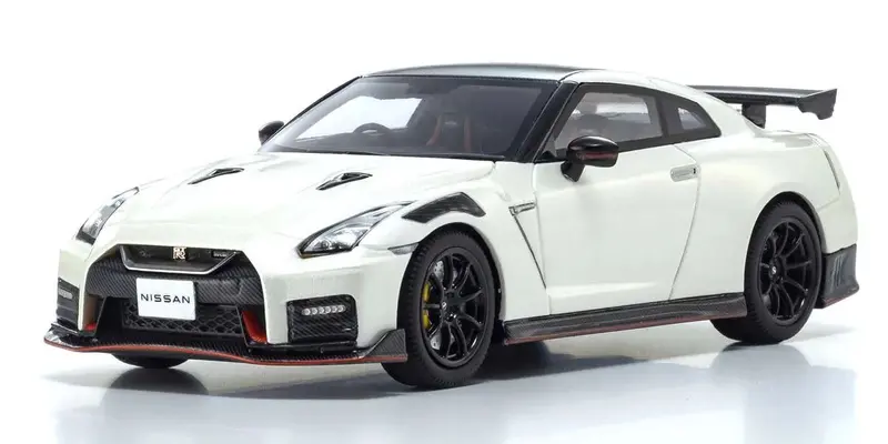 Kyosho - 1/43 Scale Nissan Gt-R Nismo 2022 Die Cast Car (White) 1