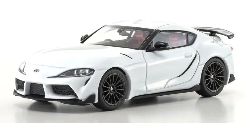 Kyosho - 1/43 Toyota Supra Vart Type White Base, Model 1