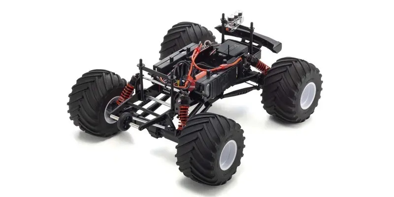 Kyosho - 1/8 Scale Radio Controlled Brushless Motor Powered 4Wd Monster Truck Usa-1 Ve Readyset W/Kt-231P+ 2