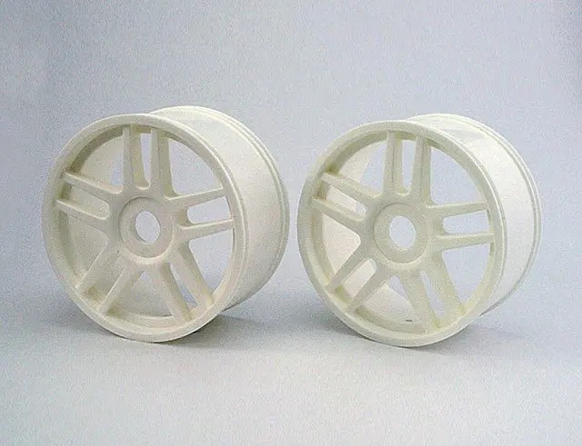 Kyosho - 10 Spoke White Wheels, For Inferno Gt Series (2Pcs) 17Mm Hex 1