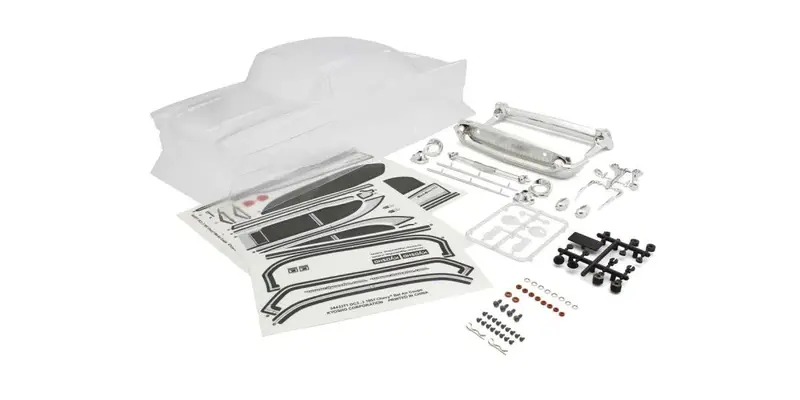 Kyosho - 1957 Chevy Bel Air Clear Body Set, Non-Decoration 1