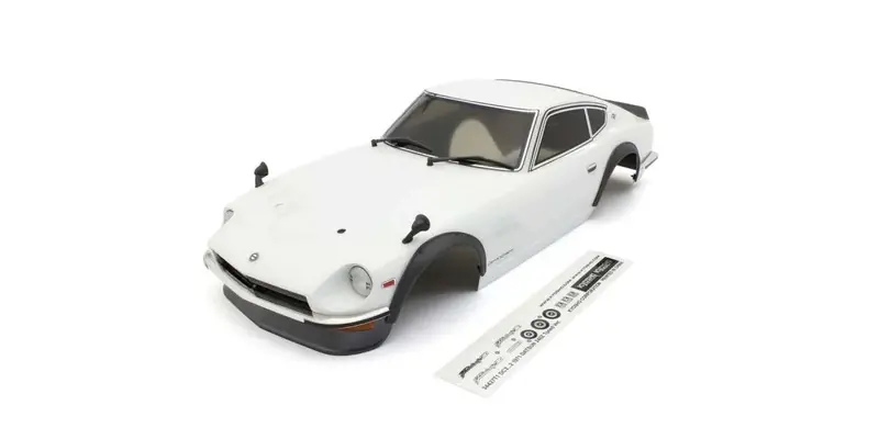 Kyosho - 1971 Datsun 240Z Tuned Version White Decoration Body Set 1