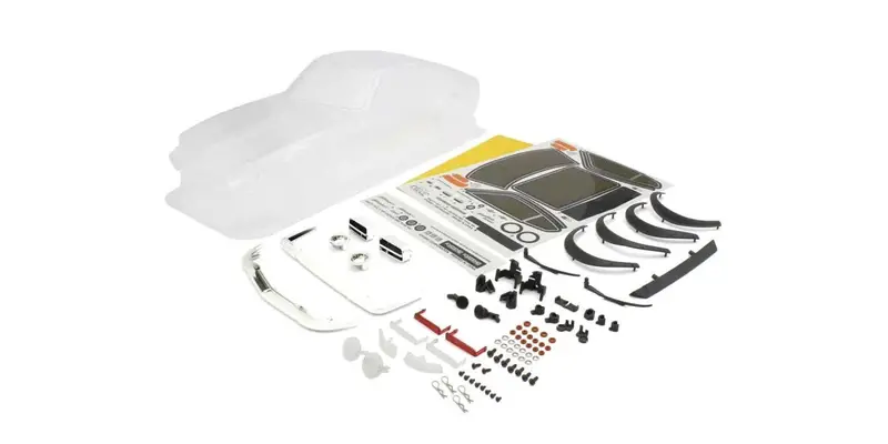 Kyosho - 1971 Datsun 24Oz Clear Body Set, Non-Decoration 1