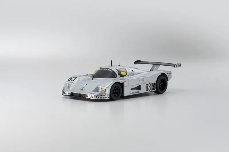 Kyosho - 1989 Sauber Mercedes C9 Body Le Mans #63 Asc Mr-03W-Lm For Mini-Z 1