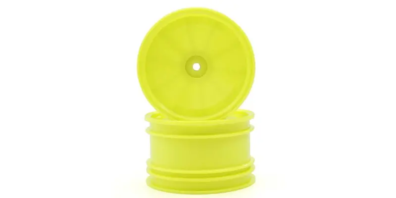 Kyosho - 2.2 Dish Wheel (Rear/Yellow/ 2Pcs) 1