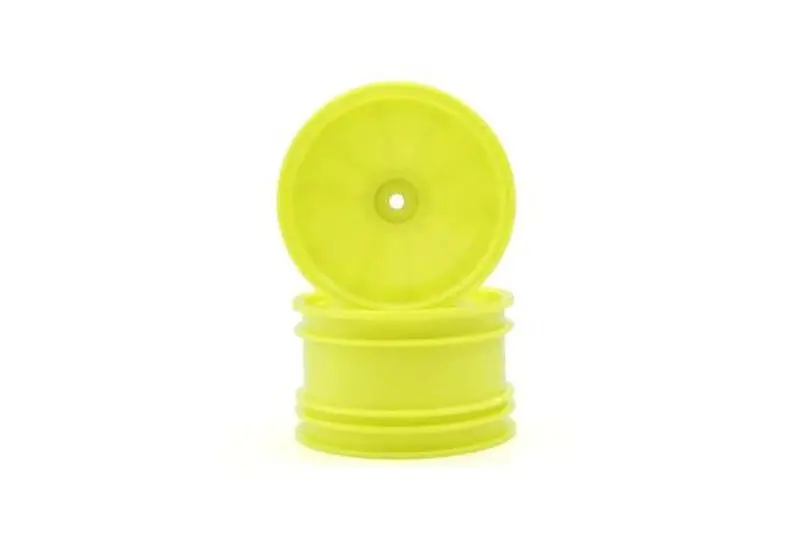 Kyosho - 2.2 Dish Wheel (Rear/Yellow/2Pcs) 1