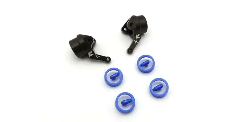 Kyosho - Aluminum Knuckle Arm (Left,Right/Gunmetal/Mp10) 1