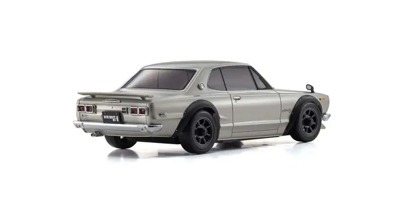 Kyosho - Asc Ma-020 Nissan Skyline 2000Gt-R (Kpgc10) Tuned Version Body, Silver 2