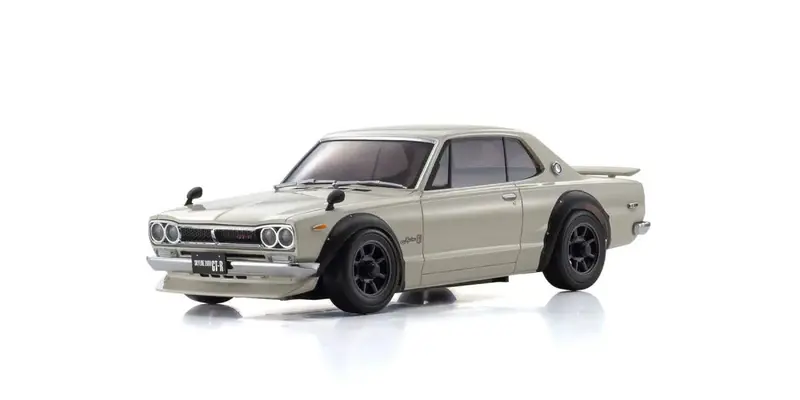 Kyosho - Asc Ma-020 Nissan Skyline 2000Gt-R (Kpgc10) Tuned Version Body, White 1