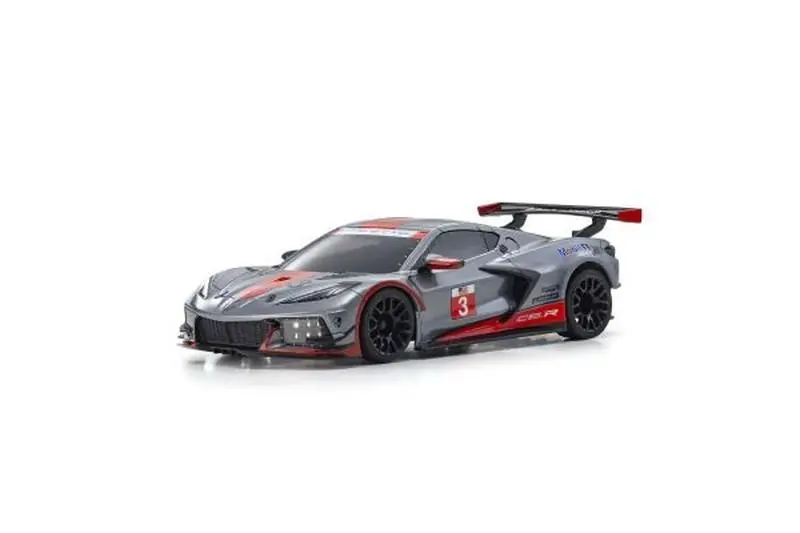 Kyosho - Asc Mr-04W-Mm Chevrolet Corvette C8.R Gunmetal/Red 1