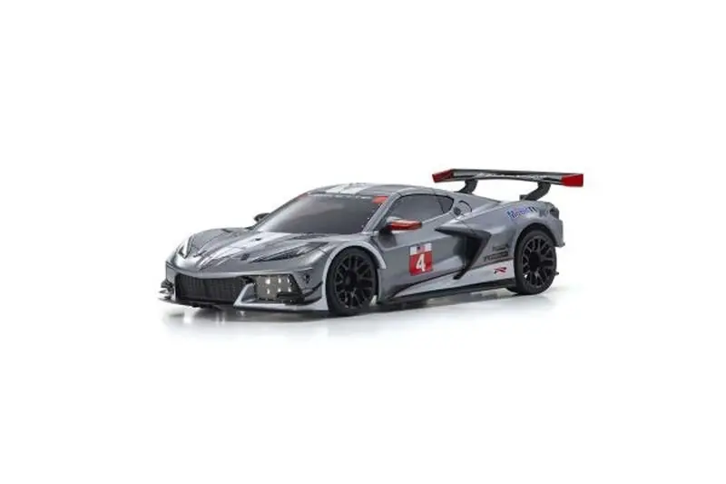 Kyosho - Asc Mr-04W-Mm Chevrolet Corvette C8.R Gunmetal/White 1