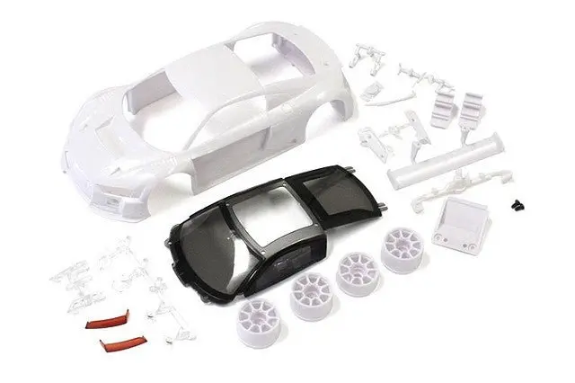 Kyosho - Audi R8lms 2015/16 White Body Set, For Mini-Z 1