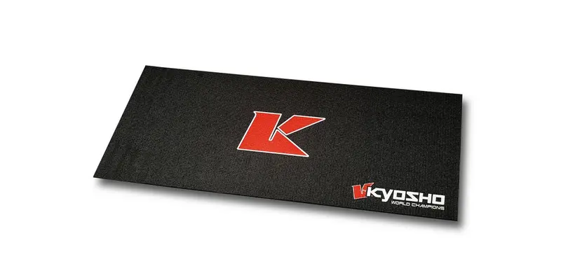 Kyosho - Big K 2.0 Black Pit Mat 2'X4' 1