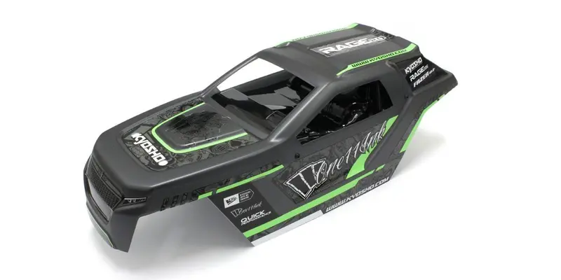 Kyosho - Body Set, Green, Rage2.0 1