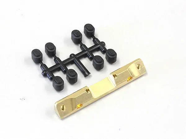 Kyosho - Brass Rear Suspension Holder, Rear Front, For Mid Rb6.6, Rb6, Sc6, Rt6 1