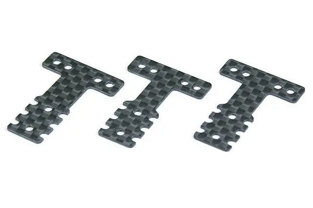 Kyosho - Carbon Rear Suspension Plate Set, Mini-Z 1