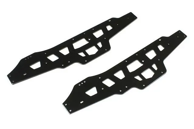 Kyosho - Chassis Side Plates, Black For Mad Series / Fo-Xx Vehicles 1