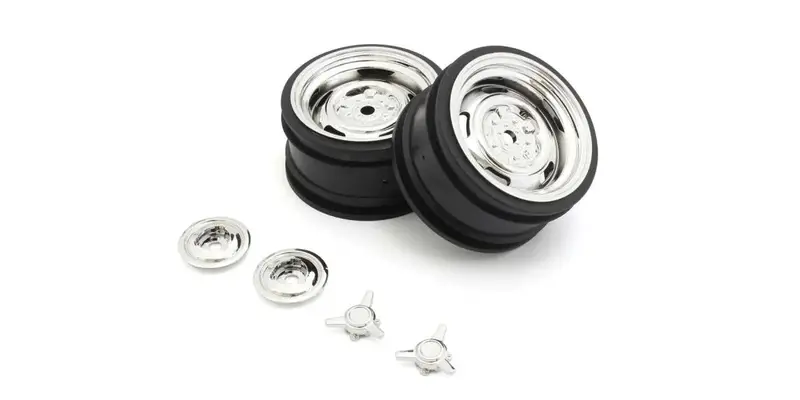 Kyosho - Classic Rally Wheel, Plating, 2Pcs 1