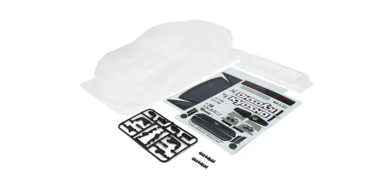 Kyosho - Clear Body Set, Ford Mustang Gt-R 1