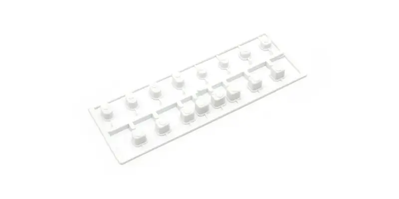 Kyosho - Color Suspension Bush Set, White, Mp10 1