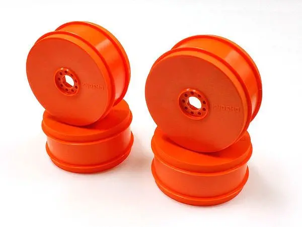 Kyosho - Dish Wheel (4Pcs), Fluorescent Orange, Mp9 Tki4 1