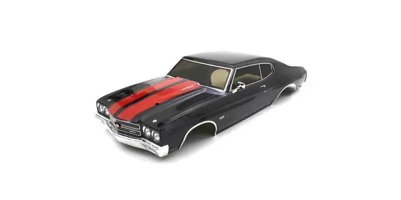 Kyosho - Factory-Painted Chevy Chevelle Ss454ls6 Tuxedo Black Body Set 1